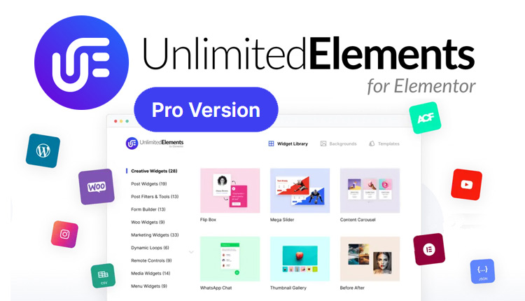 Unlimited Elements for Elementor Page Builder