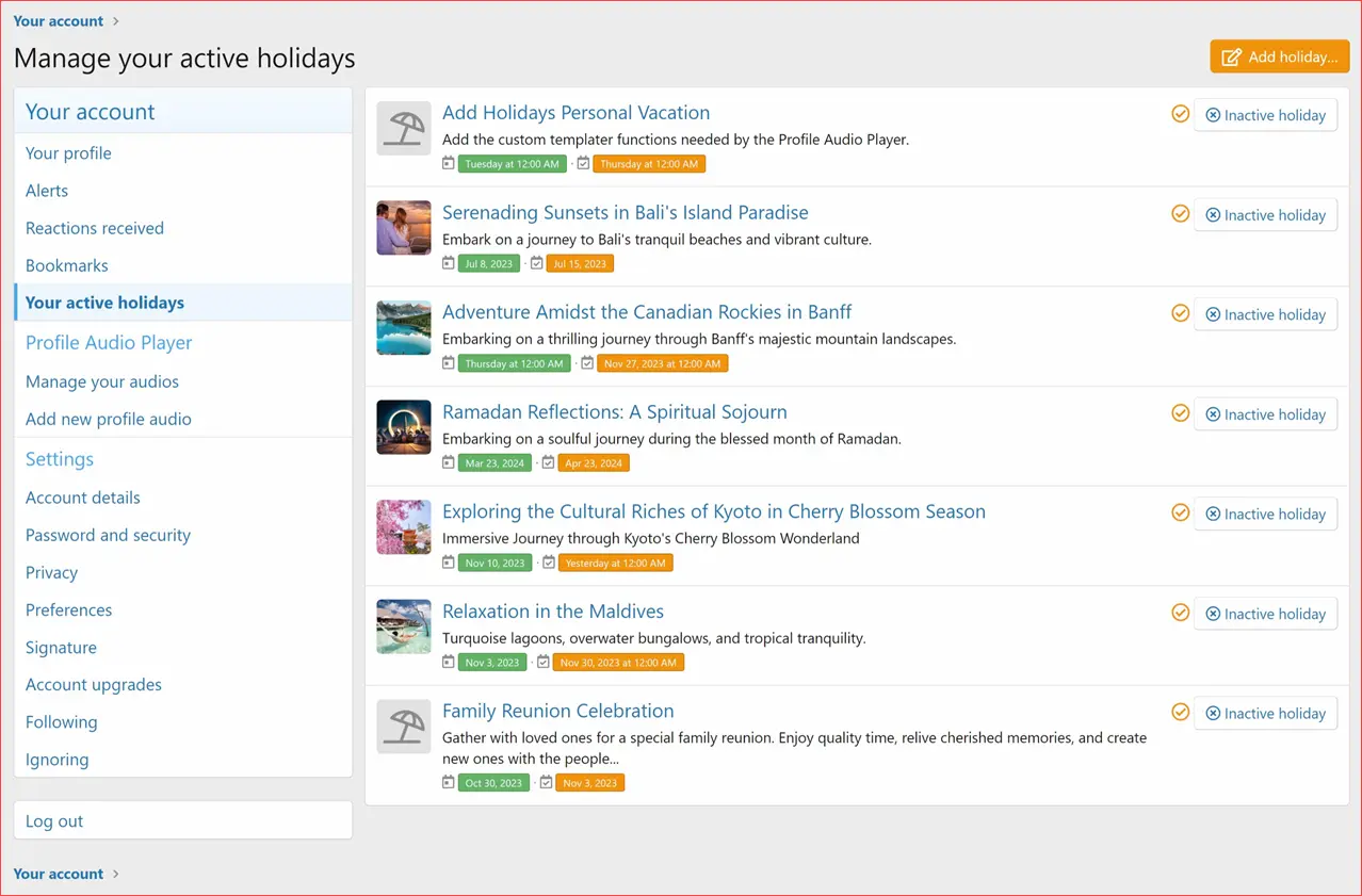 XenCustomize Holidays Manager Vacations Trips Travelrelated CMS-15.webp