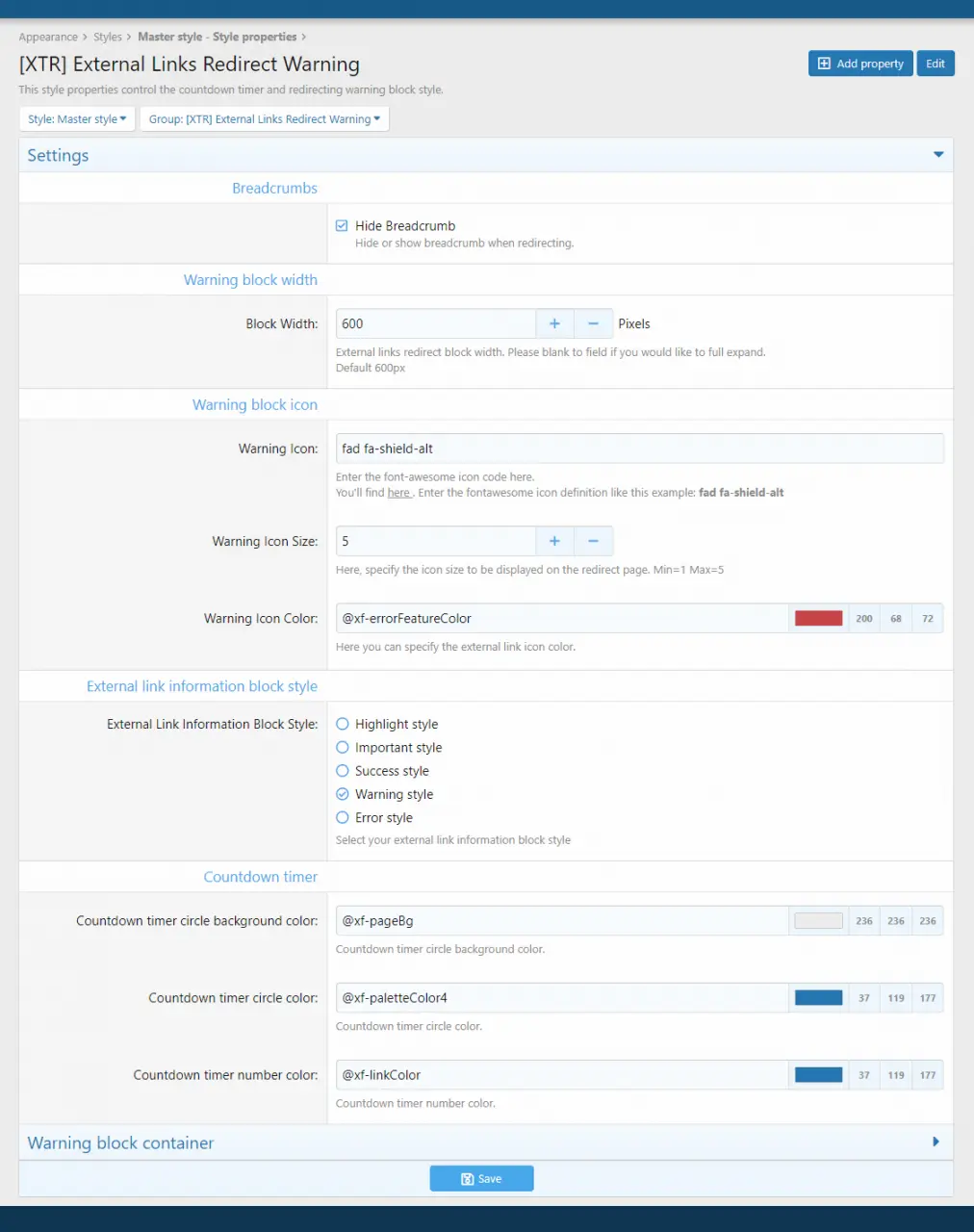 XTR External Links Redirect Warning-3.webp