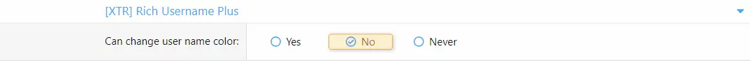 XTR Rich Username Plus Kullanıcılara Adlarını Renklendirme İzni Verin-1.webp