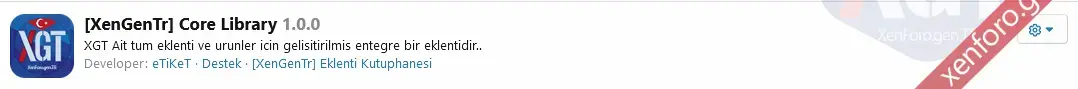 [XenGenTr] Core Library