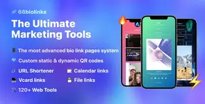 66biolinks - Bio Links, URL Shortener, QR Codes & Web Tools