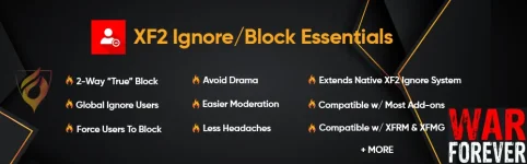 [AddonFlare] XF2 Ignore/Block Essentials