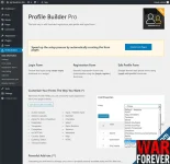 Profile Builder Pro - Wordpress