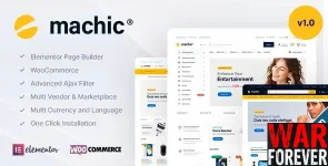 Machic - Electronics Store WooCommerce Theme