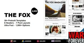 The Fox - Modern Magazine WordPress Theme