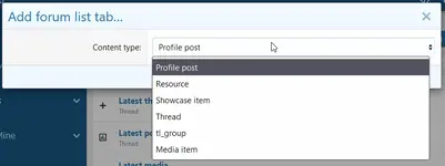 [OzzModz] Forum Content List Tabs