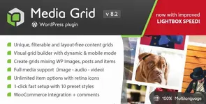 Media Grid - Portfolio Plugin for WordPress