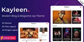 Kayleen - Blog & Magazine WordPress Theme