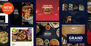 Grand Restaurant - WordPress Theme