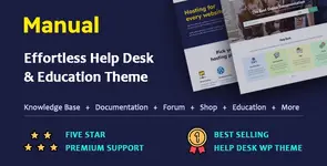 Manual - Documentation, Knowledge Base WordPress Theme