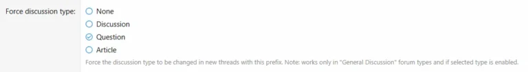 [OzzModz] Thread Prefix Forces Thread Type 2.0.0 – Xenforo 2