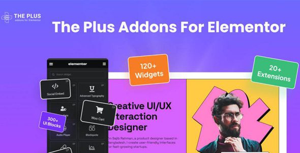 The Plus – Addon for Elementor Page Builder WordPress Plugin 6.3.1