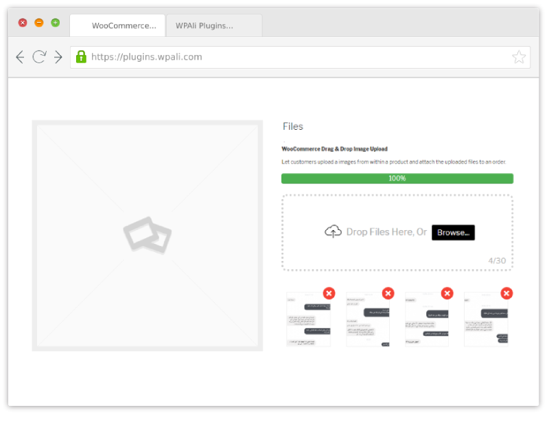WooCommerce Upload Files